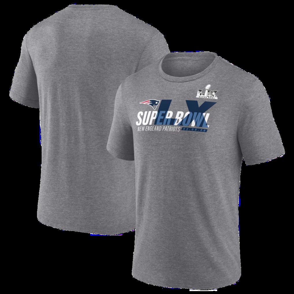 Men 2026 NFL New England Patriots T-shirt grey 013